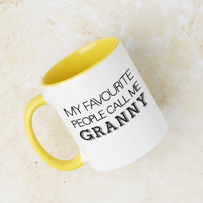 My Favourite People Call Me Granny Mug