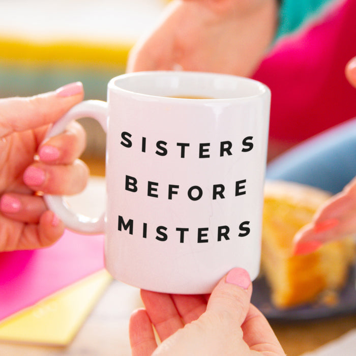 Sisters Before Misters Friendship Mug