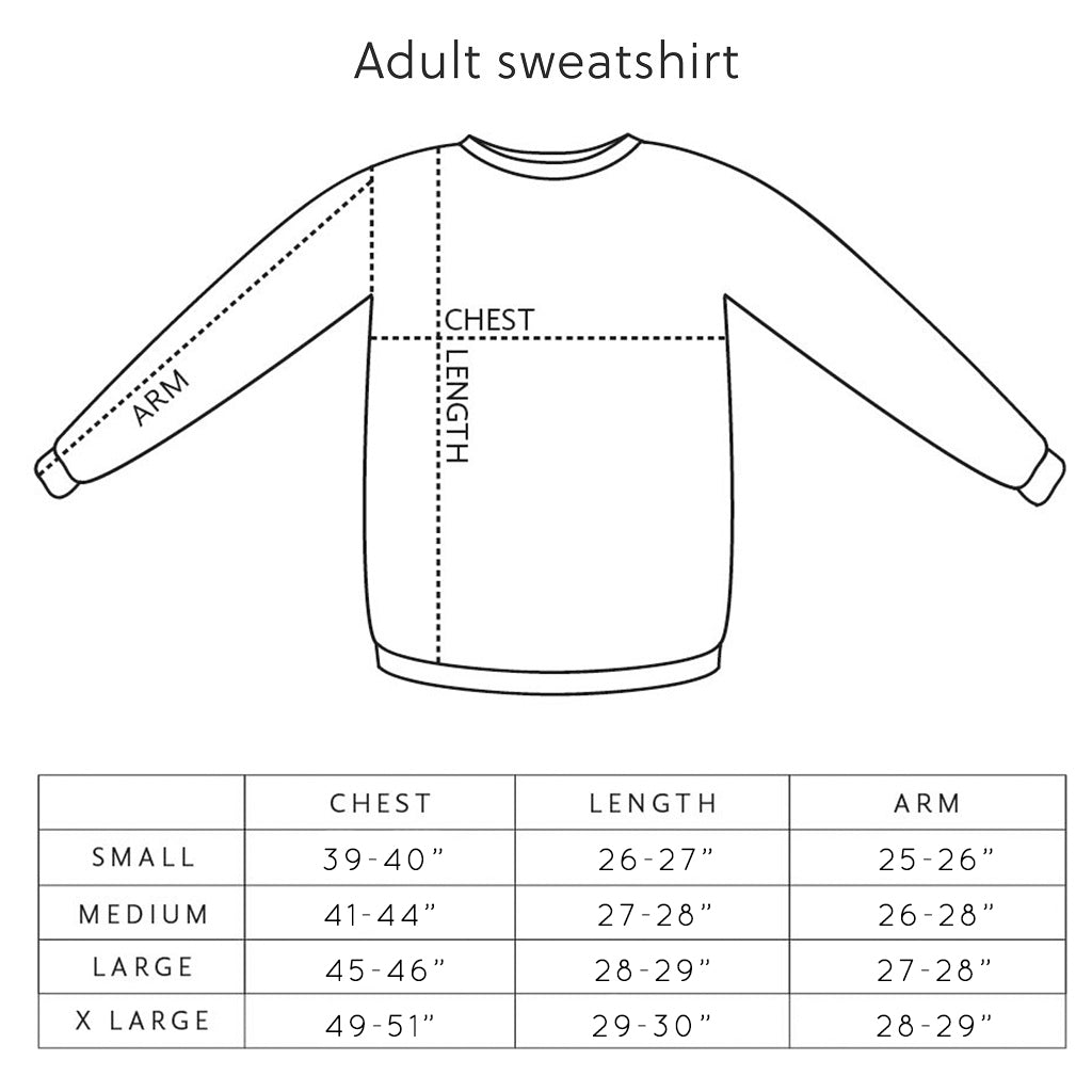 'Disorganised AF' Embossed Label Font Sweatshirt