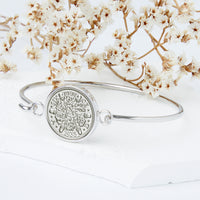 90th Birthday 1935 Sixpence Coin Bangle Bracelet