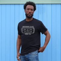 Personalised Year 'Different Class Dad' Mens Tshirt