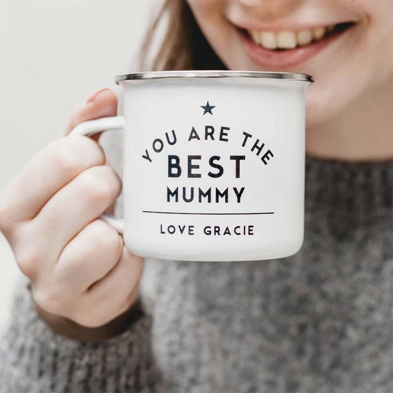 Best Mummy Enamel Mug