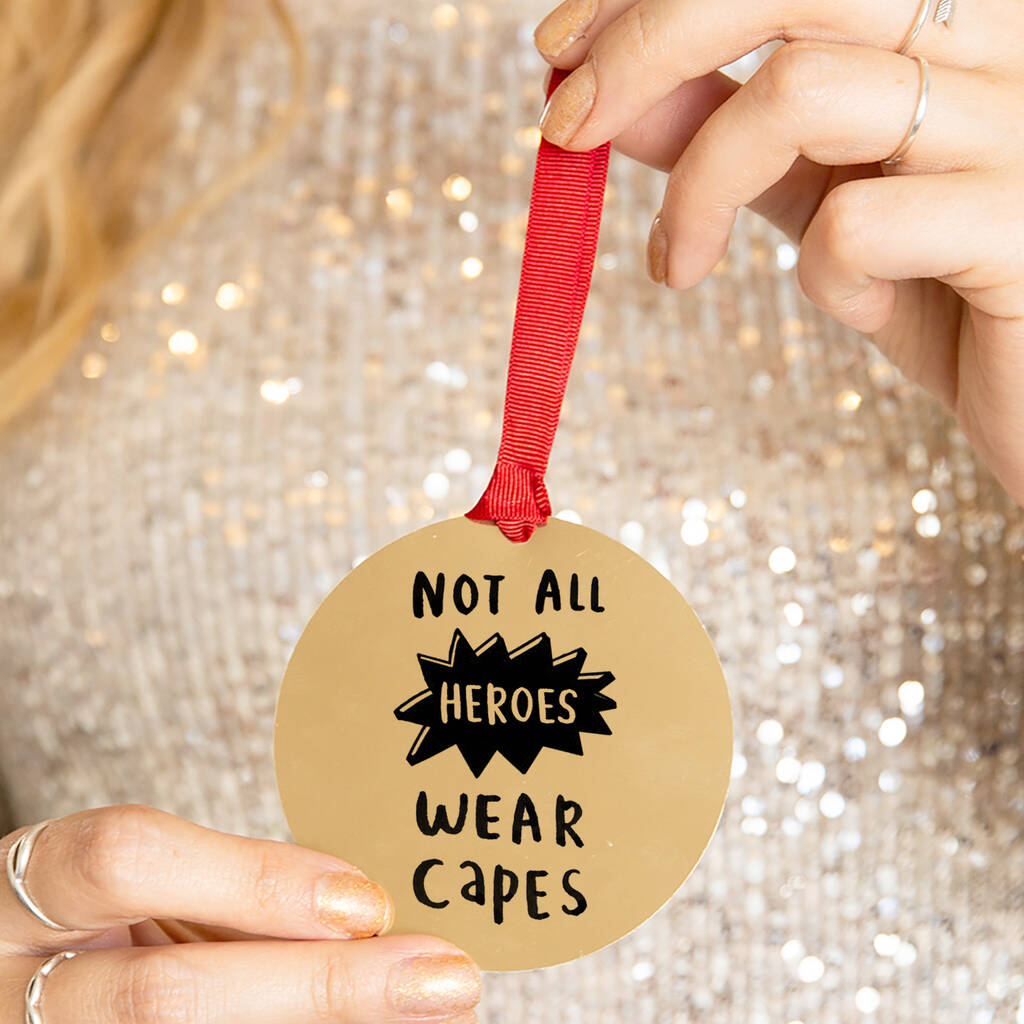 Everyday Hero Christmas Tree Decoration