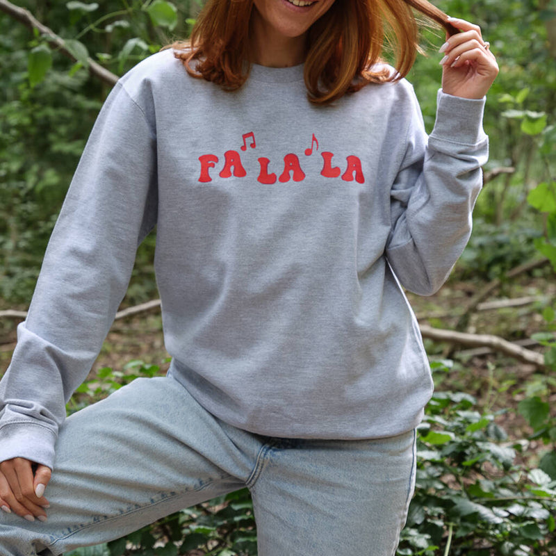 Fa La La Women's Christmas Jumper Sweatshirt