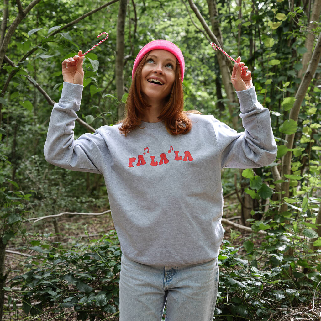 Fa La La Women's Christmas Jumper Sweatshirt