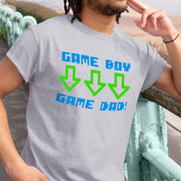 Game Boy To Game Dad Fathers Day T Shirt