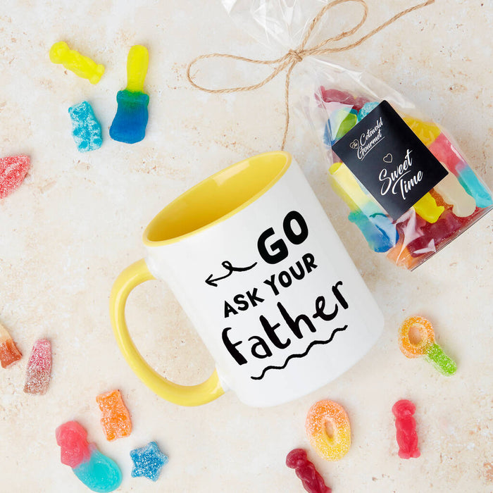 Go Ask Your Father Mug and Sweet Set