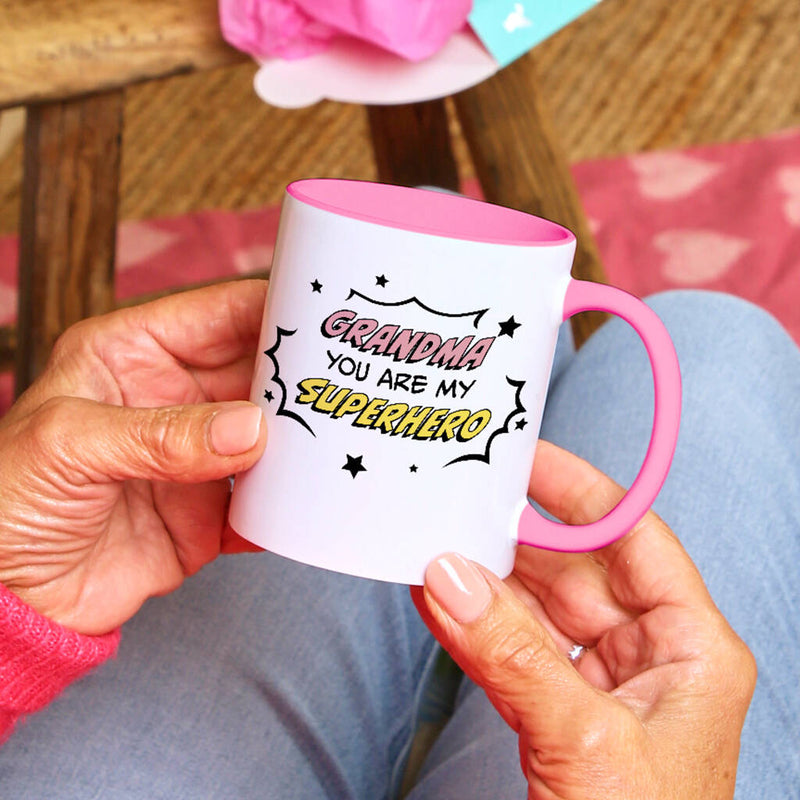 Grandma You Are My Superhero Mug