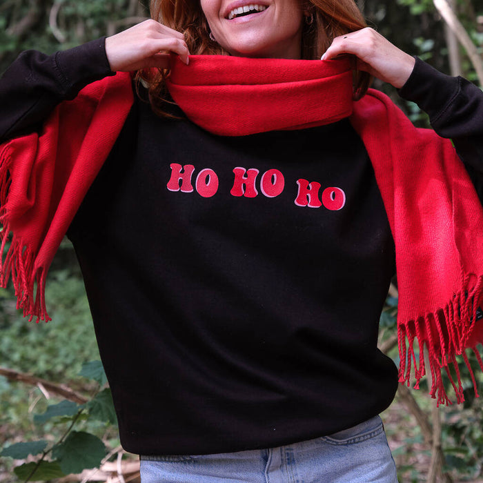 Ho Ho Ho Women's Christmas Jumper Sweatshirt