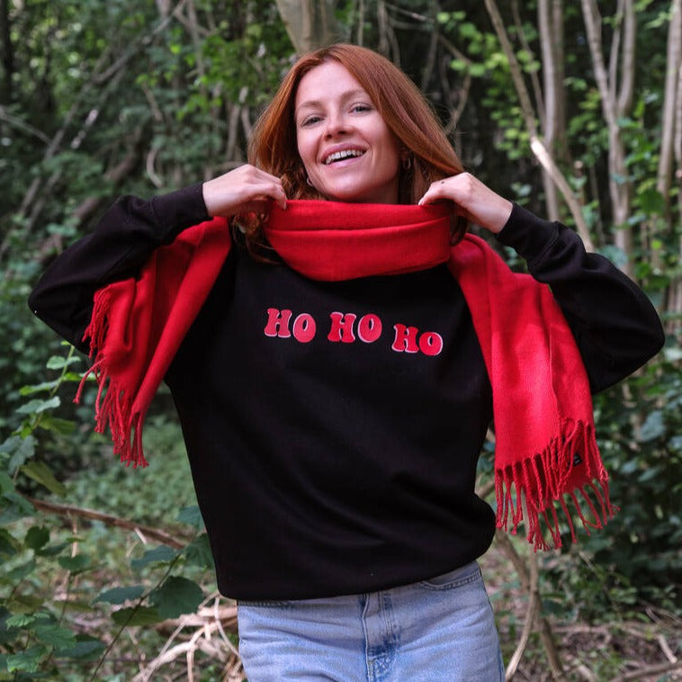 Ho Ho Ho Women's Christmas Jumper Sweatshirt