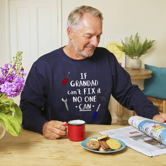 If Grandad Can't Fix It Sweatshirt