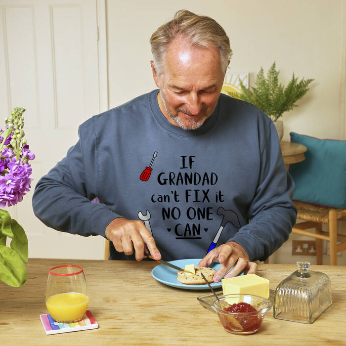 If Grandad Can't Fix It Sweatshirt