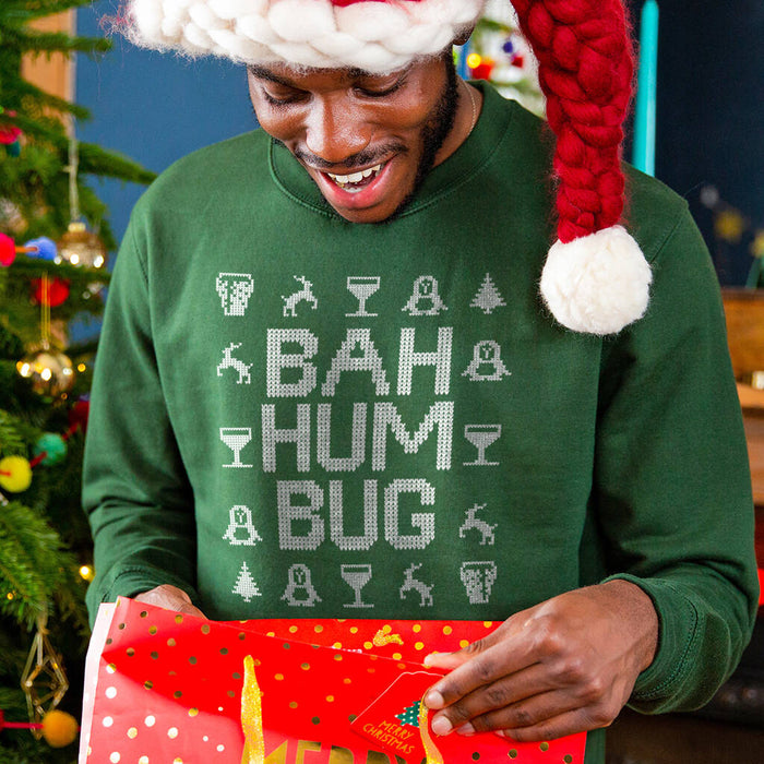 Bah Humbug Men's Anti Christmas Jumper Sweatshirt