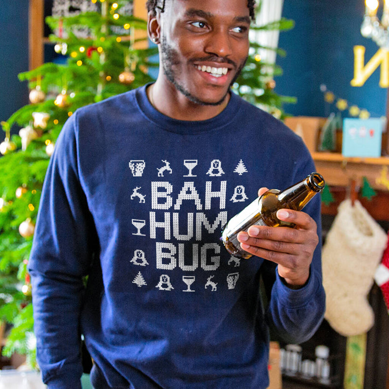 Bah Humbug Men's Anti Christmas Jumper Sweatshirt