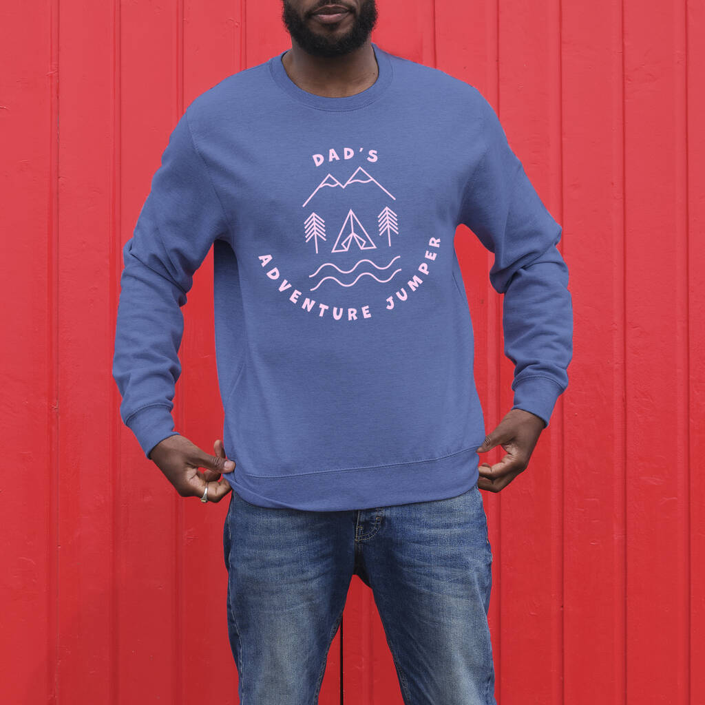 Men's Personalised Adventure Sweatshirt