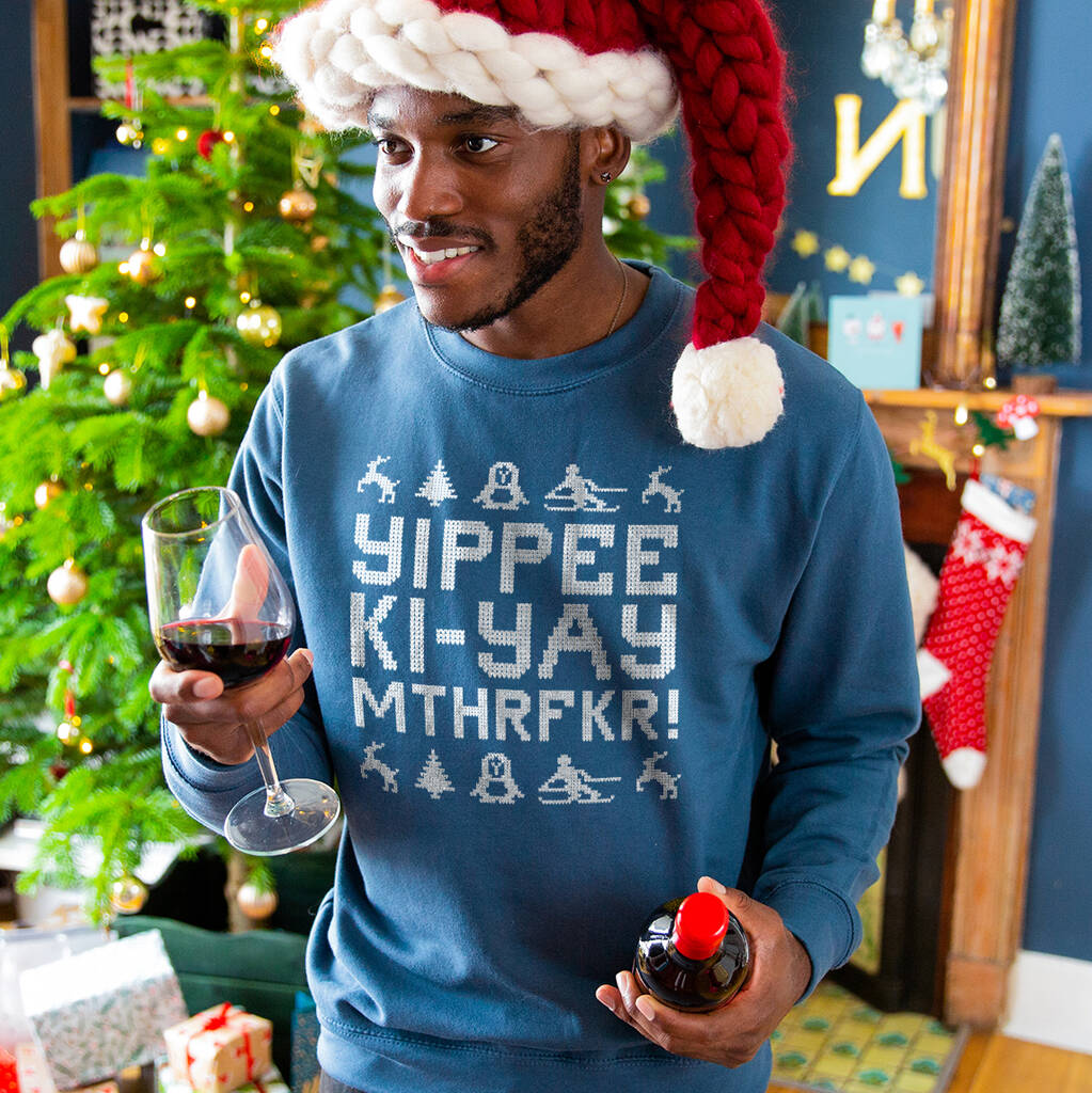 Mens christmas sweatshirt on sale