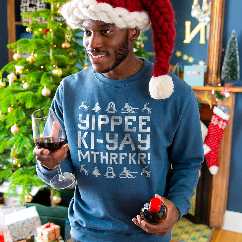 Yippee Ki-Yay Men's Christmas Jumper Sweatshirt