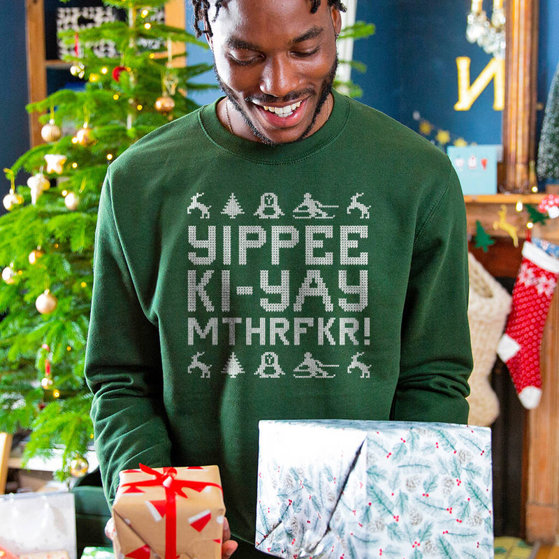 Yippee Ki-Yay Men's Christmas Jumper Sweatshirt