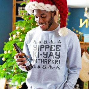 Men's Yippee Ki Yay Christmas Sweatshirt