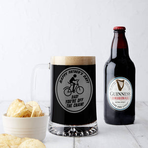 Off The Chain Father's Day Cycling Beer Tankard