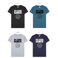 Old School Gamer 20 sided Dice Tshirt