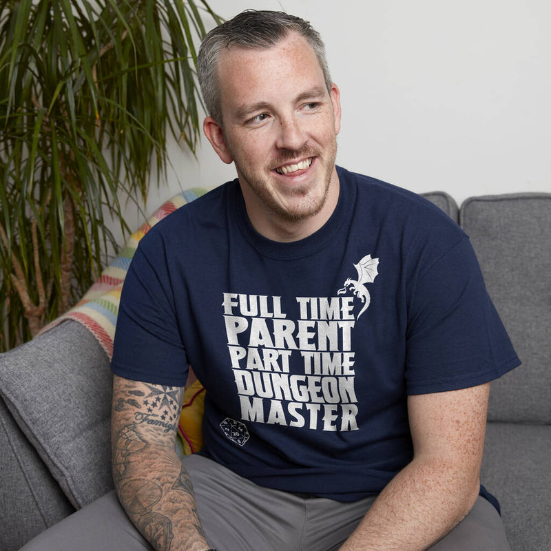 Part Time Dungeon Master Gamer T Shirt