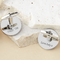 Farthing 1955 70th Birthday Coin Cufflinks