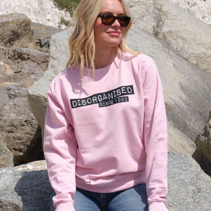 Personalised 'Disorganised Since' Birth Year Sweatshirt