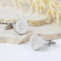 Personalised Dog Breed Cufflinks