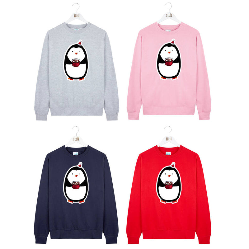 Personalised Kids Penguin Sweatshirt