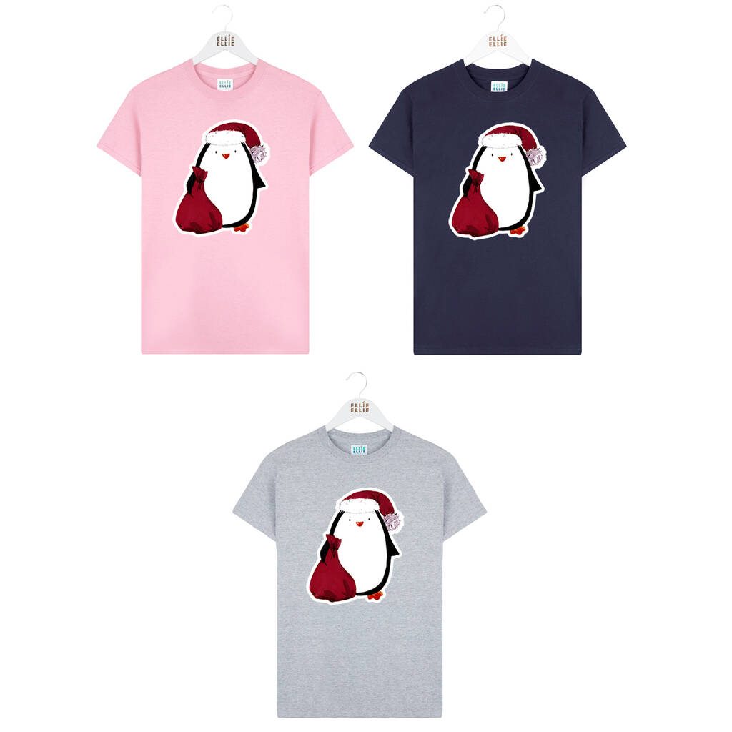 Personalised Kids Penguin T Shirt