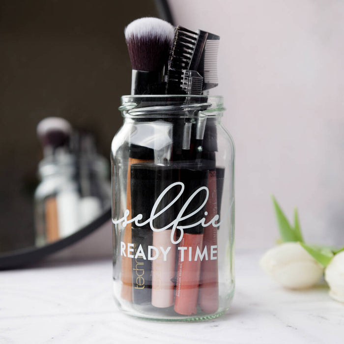 Personalised Makeup Holder Jar