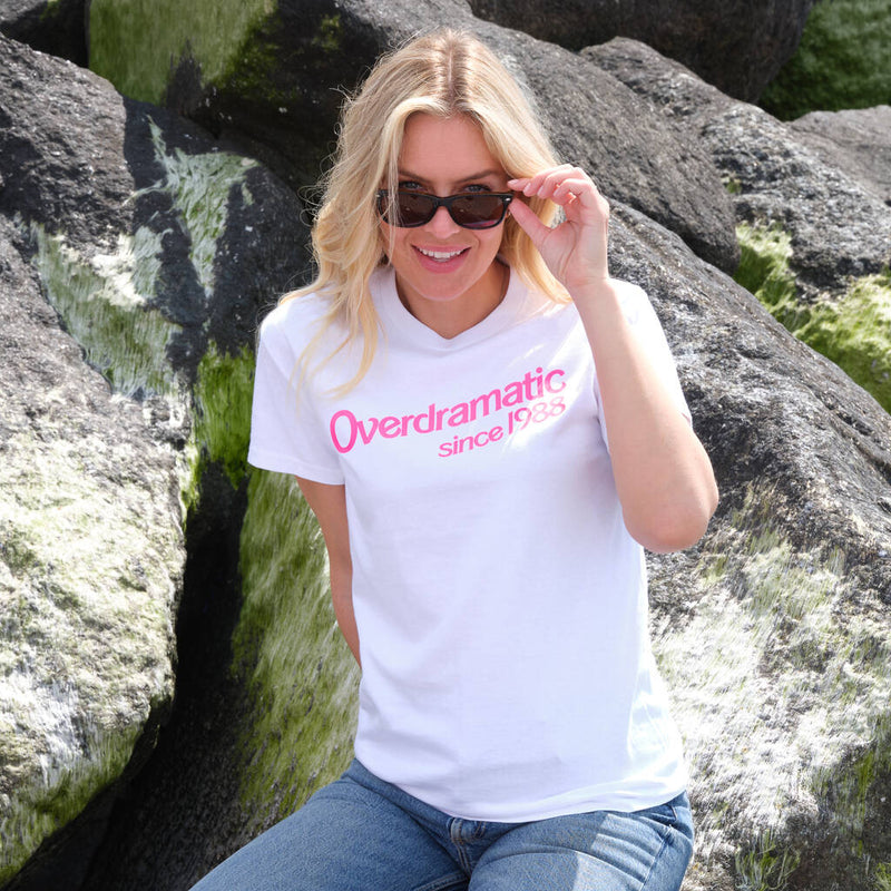 Personalised 'Overdramatic Since' Birth Year Tshirt