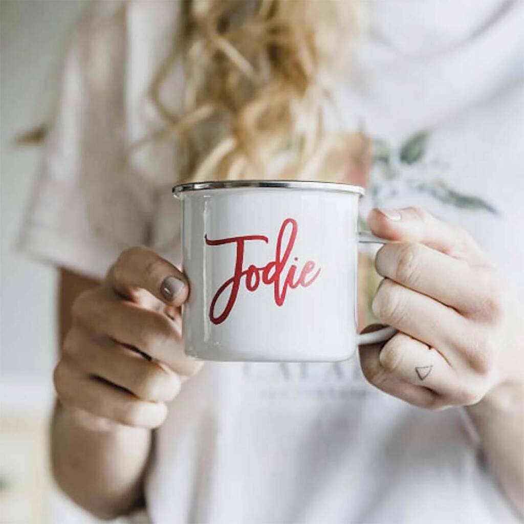 Personalised Retro Name Mug