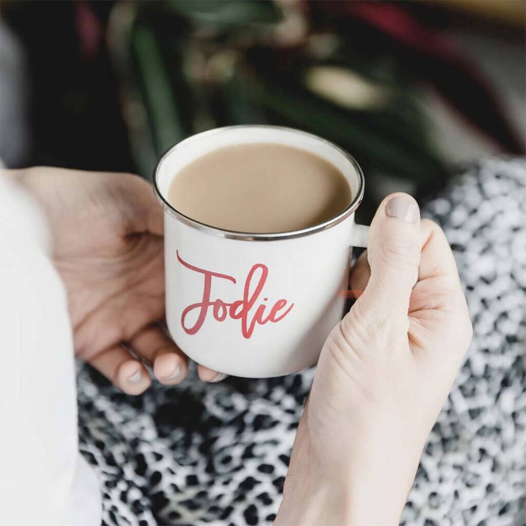 Personalised Retro Name Mug