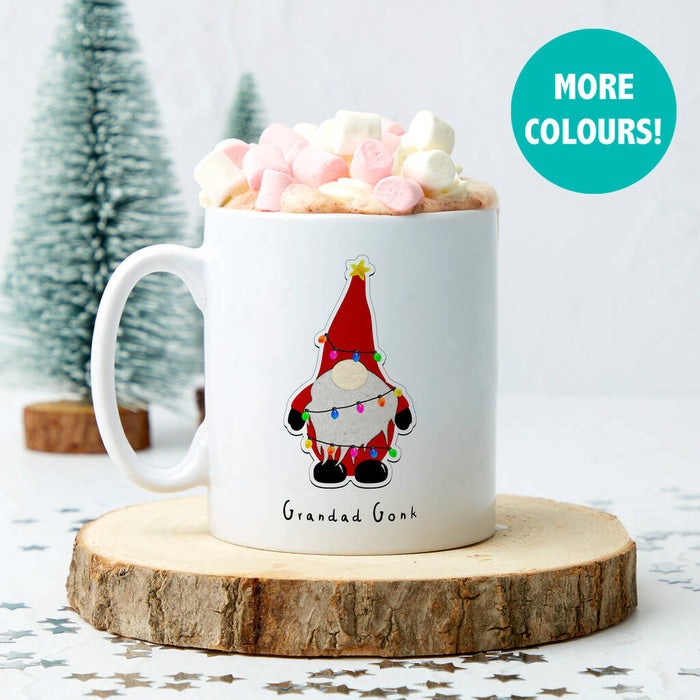 Personalised Winter Gonks Christmas Mug