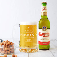 Personalised "Worlds Greatest Husband" Beer Tankard