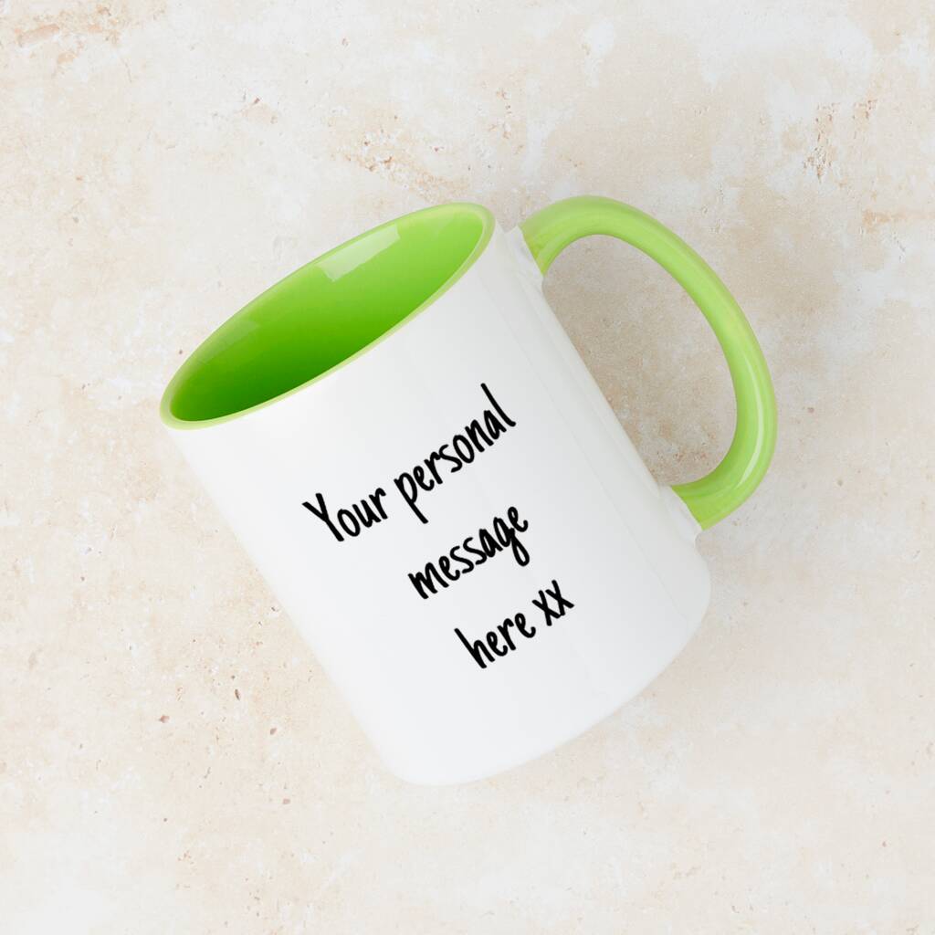 Personalised Year 'Dadlife Since' Britpop Inspired Mug