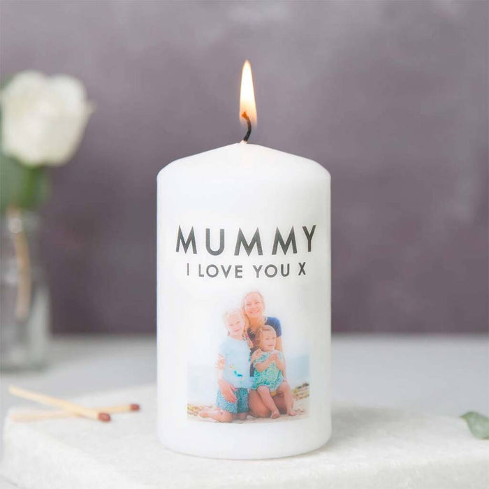 Photo Message Candle