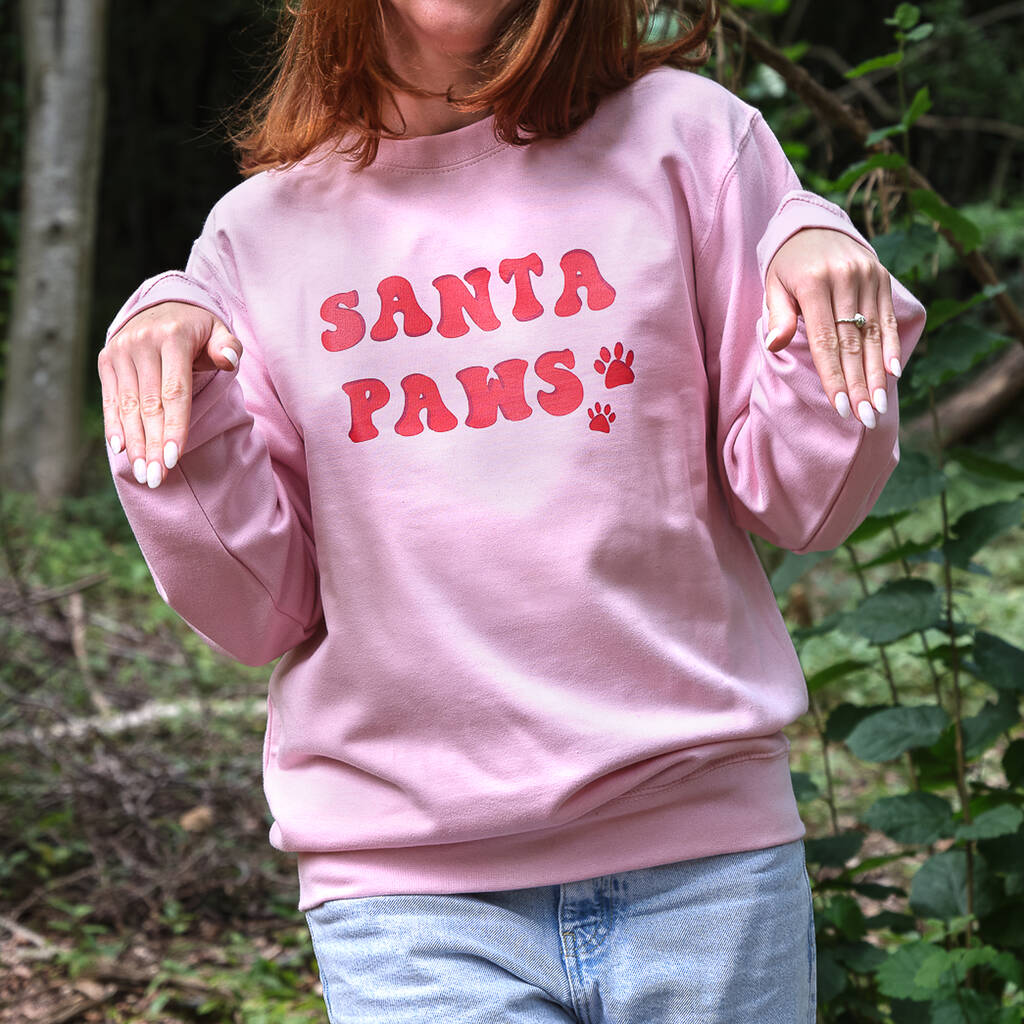 Santa Paws Christmas Jumper Sweatshirt