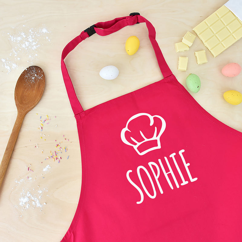 Personalised Name Kids Children's Apron