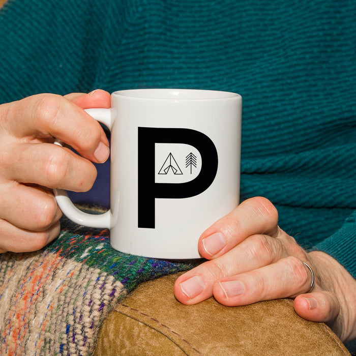 Adventure Alphabet Personalised Ceramic Mug