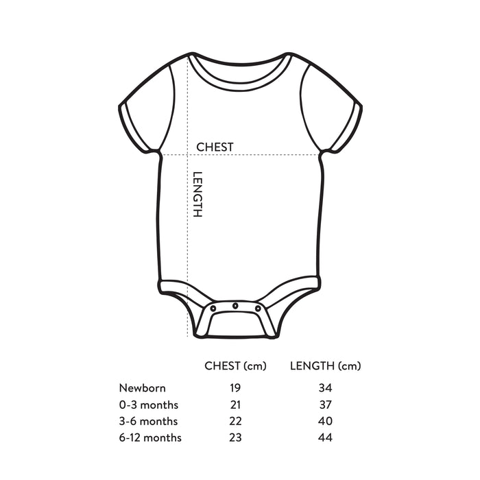 Bear Face Baby Grow Vest