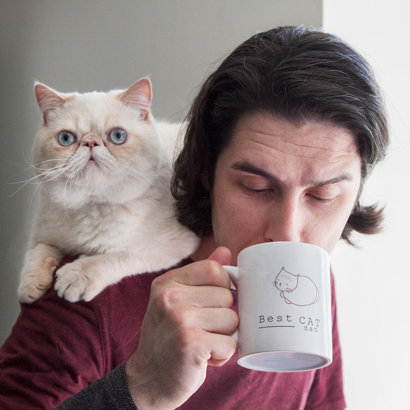 Best Cat Dad Mug