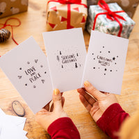 Pack Of Three Illustration Christmas Cards