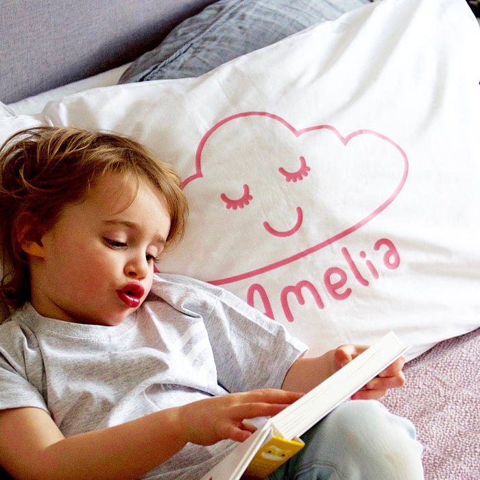 Children's Personalised Cloud Pillow Case