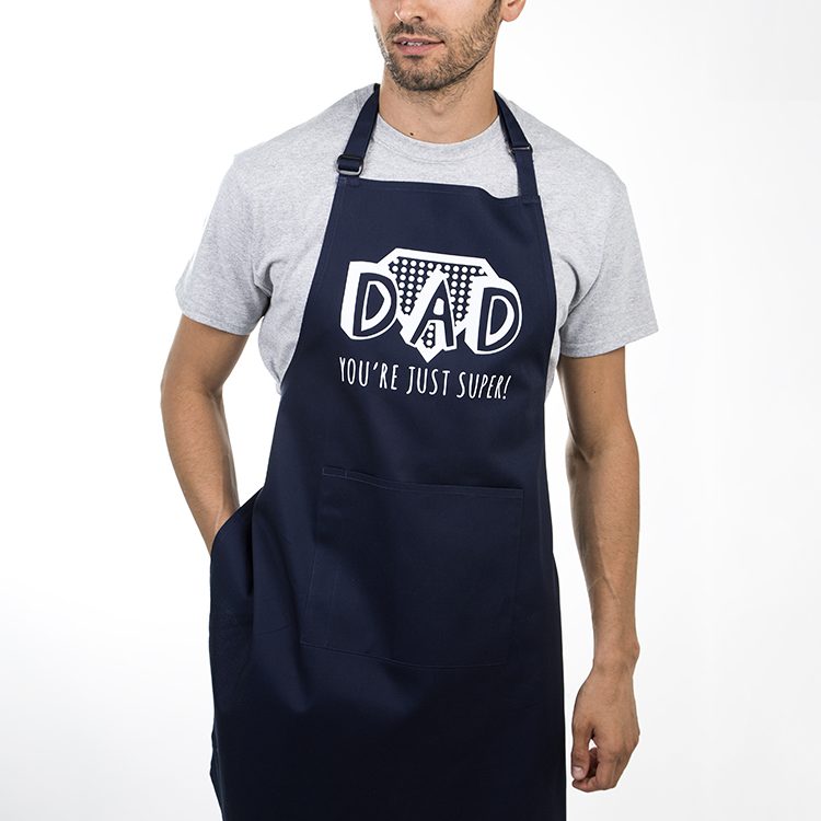 Dad You're Just Super' Men's Apron