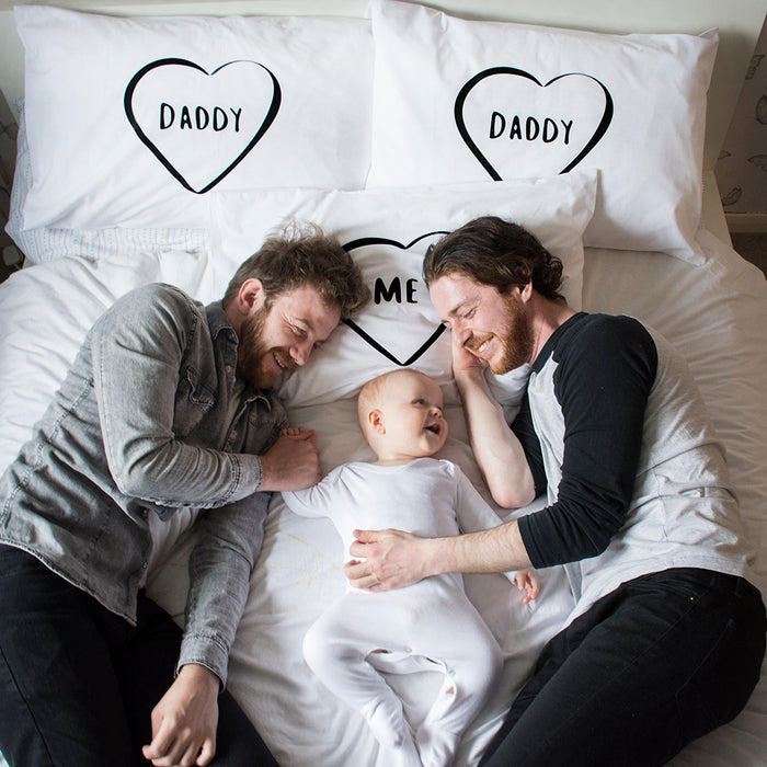 Daddy Daddy And Me Pillow Case Set