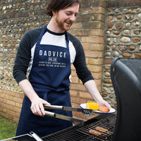 Dad To Be 'Dadvice Bbq' Men's Apron