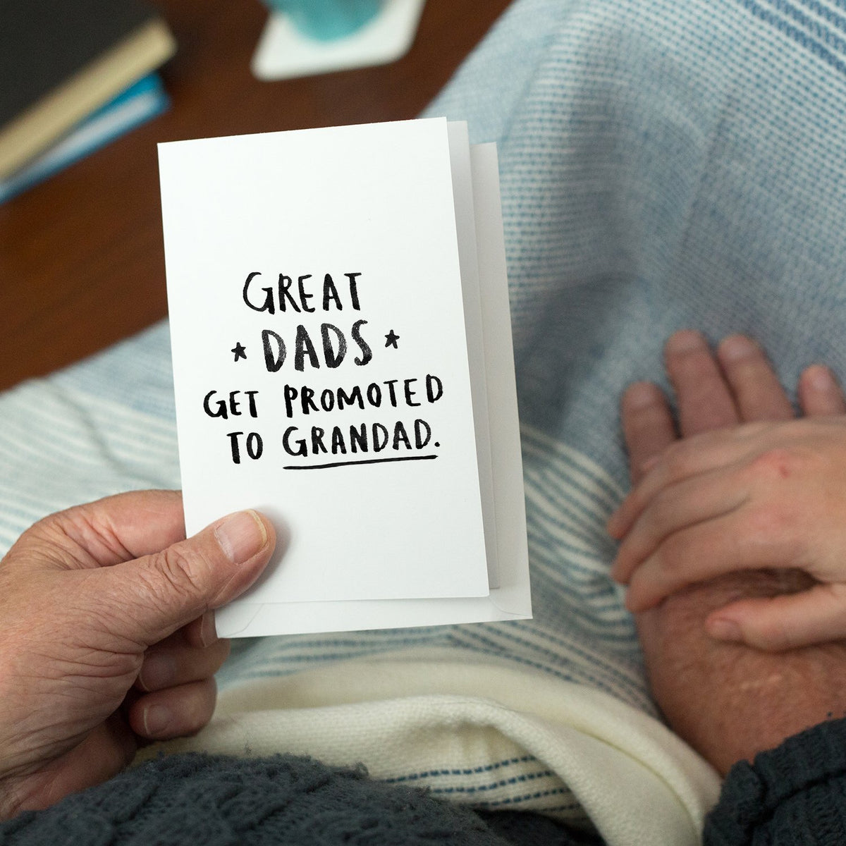 Great Dads Get Promoted To Grandad' Mug